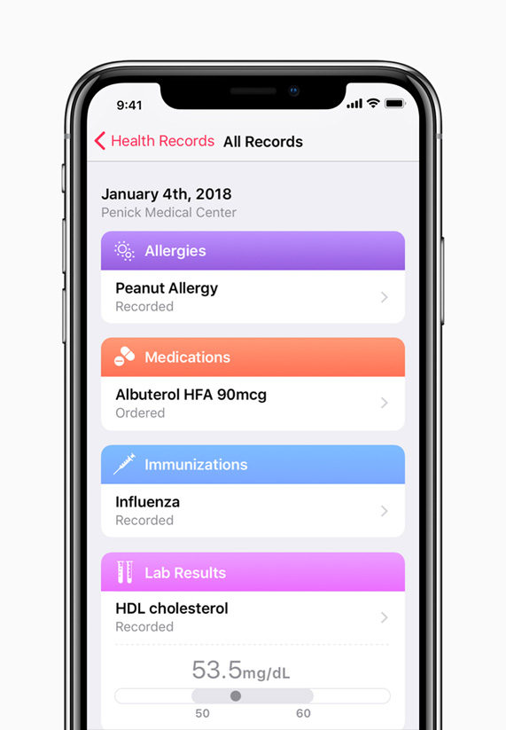 health records application